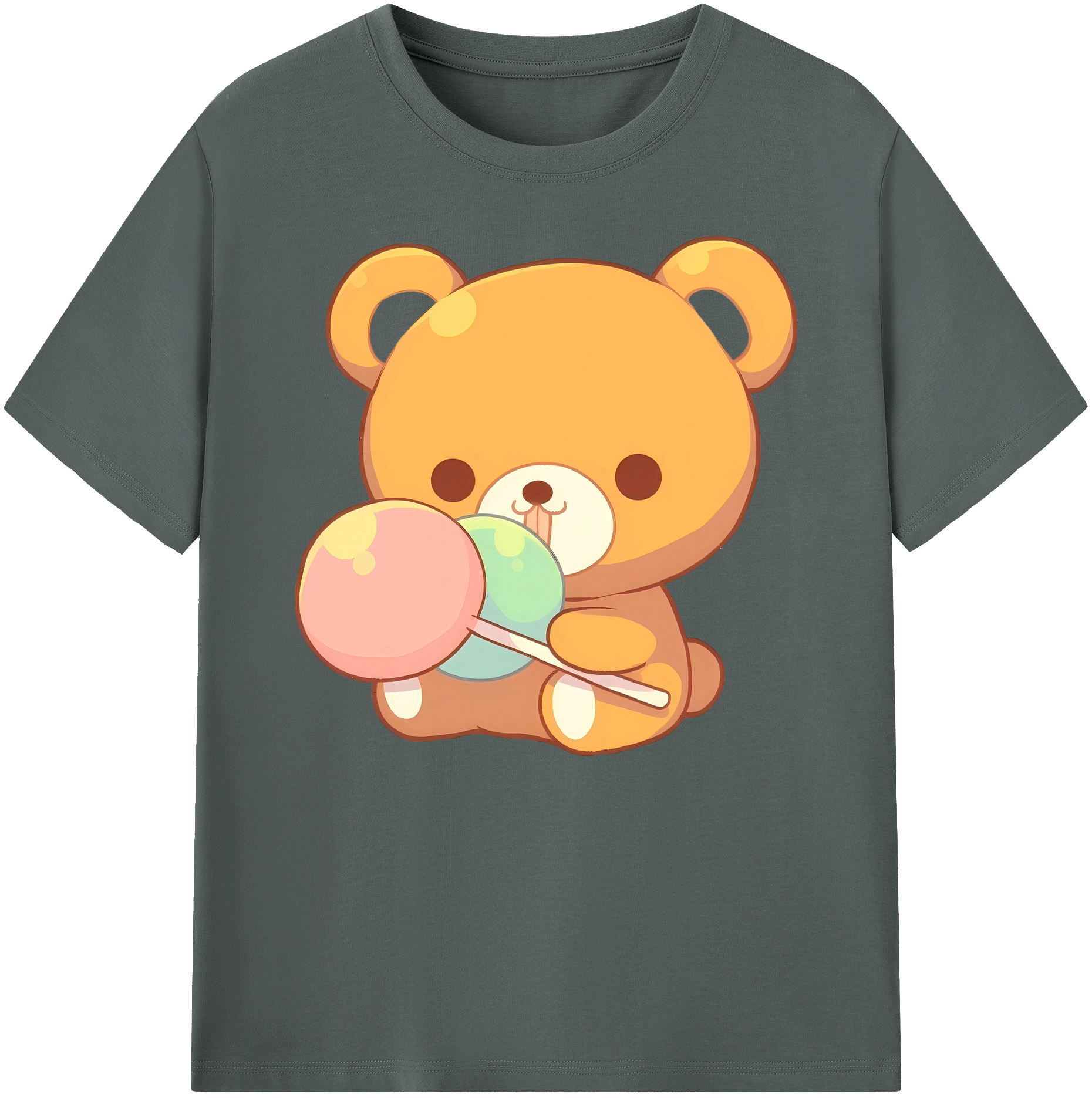 （画像用） リラックマ リラックマ キイロイトリ Rilakkuma Korilakkuma Kiiroitori 綿100％ メンズ半袖Tシャツ｜肌触りやわらか＆通気性